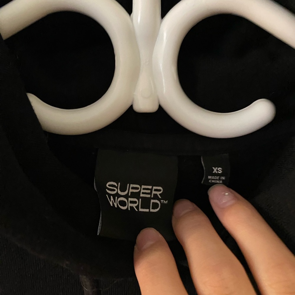 Super world hoodie xs